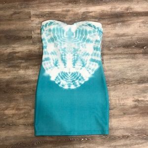 Tobi Small Aqua tube dress